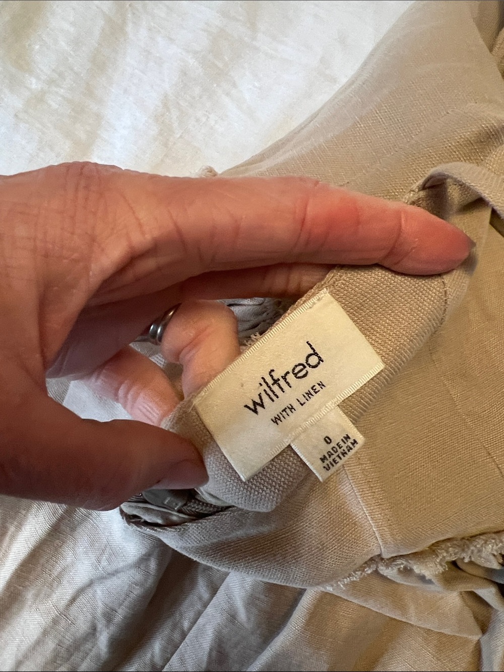 Aritzia Beige/Tan Spaghetti-Strap Maxi Dress - Picture 5 of 5
